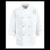 Eight Pearl Button Chef Coat - Tall Sizes Thumbnail