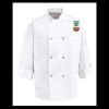 Eight Pearl Button Chef Coat - Tall Sizes Thumbnail