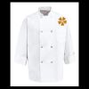 Eight Pearl Button Chef Coat - Tall Sizes Thumbnail