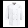 Eight Pearl Button Chef Coat - Tall Sizes Thumbnail