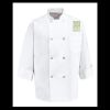 Eight Pearl Button Chef Coat - Tall Sizes Thumbnail