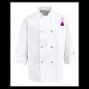 Eight Pearl Button Chef Coat - Tall Sizes Thumbnail