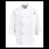 Eight Pearl Button Chef Coat - Tall Sizes Thumbnail