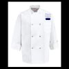 Eight Pearl Button Chef Coat - Tall Sizes Thumbnail