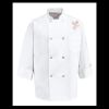 Eight Pearl Button Chef Coat - Tall Sizes Thumbnail