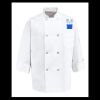 Eight Pearl Button Chef Coat - Tall Sizes Thumbnail