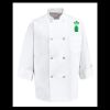 Eight Pearl Button Chef Coat - Tall Sizes Thumbnail