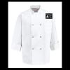 Eight Pearl Button Chef Coat - Tall Sizes Thumbnail