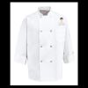 Eight Pearl Button Chef Coat - Tall Sizes Thumbnail
