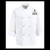Eight Pearl Button Chef Coat - Tall Sizes Thumbnail