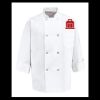 Eight Pearl Button Chef Coat - Tall Sizes Thumbnail