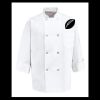 Eight Pearl Button Chef Coat - Tall Sizes Thumbnail