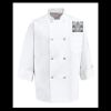 Eight Pearl Button Chef Coat - Tall Sizes Thumbnail