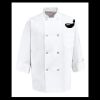 Eight Pearl Button Chef Coat - Tall Sizes Thumbnail