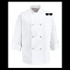 Eight Pearl Button Chef Coat - Tall Sizes Thumbnail