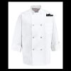 Eight Pearl Button Chef Coat - Tall Sizes Thumbnail