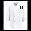 Eight Pearl Button Chef Coat - Tall Sizes Thumbnail