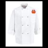 Eight Pearl Button Chef Coat - Tall Sizes Thumbnail