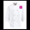 Eight Pearl Button Chef Coat - Tall Sizes Thumbnail