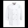 Eight Pearl Button Chef Coat - Tall Sizes Thumbnail