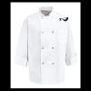 Eight Pearl Button Chef Coat - Tall Sizes Thumbnail