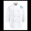 Eight Pearl Button Chef Coat - Tall Sizes Thumbnail