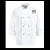 Eight Pearl Button Chef Coat - Tall Sizes Thumbnail