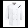 Eight Pearl Button Chef Coat - Tall Sizes Thumbnail