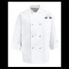 Eight Pearl Button Chef Coat - Tall Sizes Thumbnail