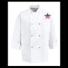 Eight Pearl Button Chef Coat - Tall Sizes Thumbnail