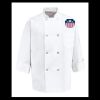 Eight Pearl Button Chef Coat - Tall Sizes Thumbnail
