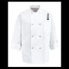 Eight Pearl Button Chef Coat - Tall Sizes Thumbnail