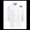 Eight Pearl Button Chef Coat - Tall Sizes Thumbnail