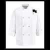Eight Pearl Button Chef Coat - Tall Sizes Thumbnail