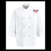 Eight Pearl Button Chef Coat - Tall Sizes Thumbnail