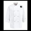 Eight Pearl Button Chef Coat - Tall Sizes Thumbnail