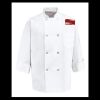 Eight Pearl Button Chef Coat - Tall Sizes Thumbnail