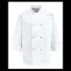 Eight Pearl Button Chef Coat - Tall Sizes Thumbnail