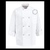 Eight Pearl Button Chef Coat - Tall Sizes Thumbnail