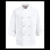 Eight Pearl Button Chef Coat - Tall Sizes Thumbnail