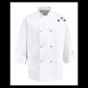 Eight Pearl Button Chef Coat - Tall Sizes Thumbnail