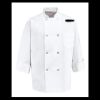 Eight Pearl Button Chef Coat - Tall Sizes Thumbnail